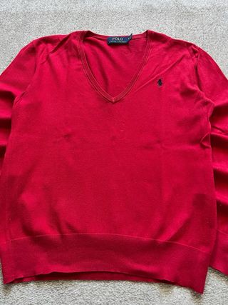 Jersey Polo Ralph Lauren Rojo