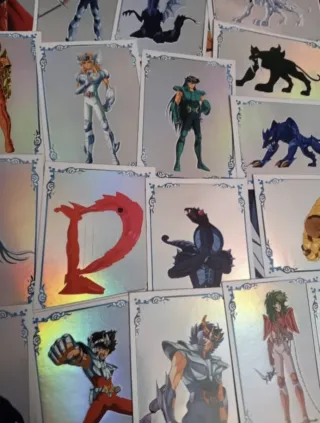 Lote De Dos Álbumes Los Caballeros del Zodiaco.