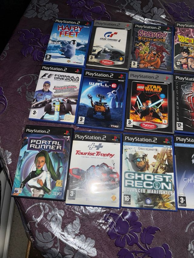 Lote de 17 Videojuegos PS2