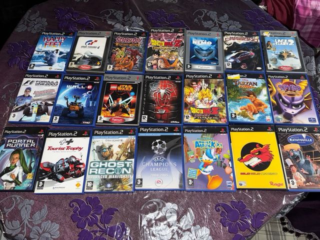 Lote de 17 Videojuegos PS2