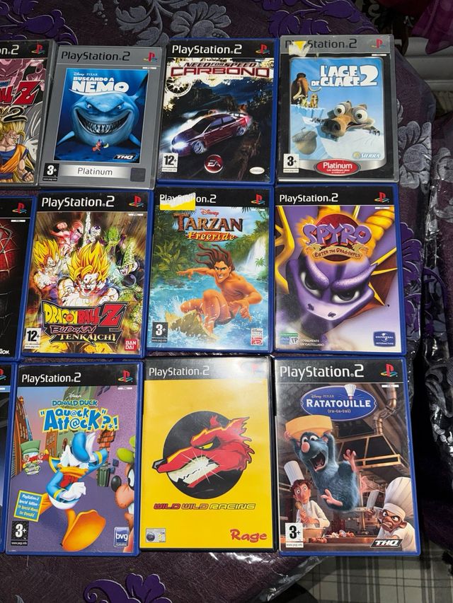 Lote de 17 Videojuegos PS2