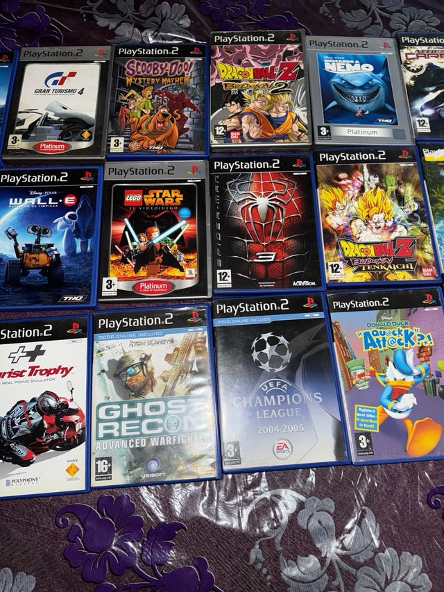Lote de 17 Videojuegos PS2