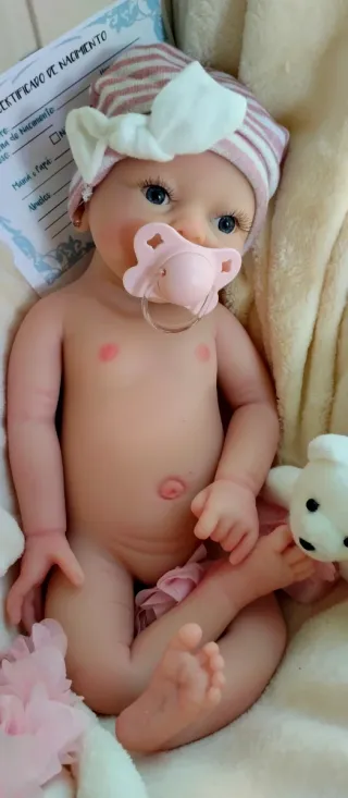 Bebé Reborn Silicona completamente