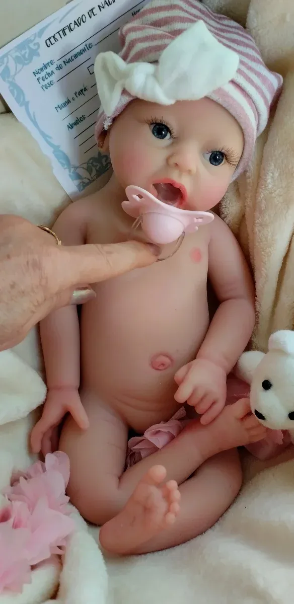 Bebé Reborn Silicona completamente