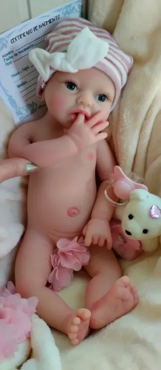 Bebé Reborn Silicona completamente