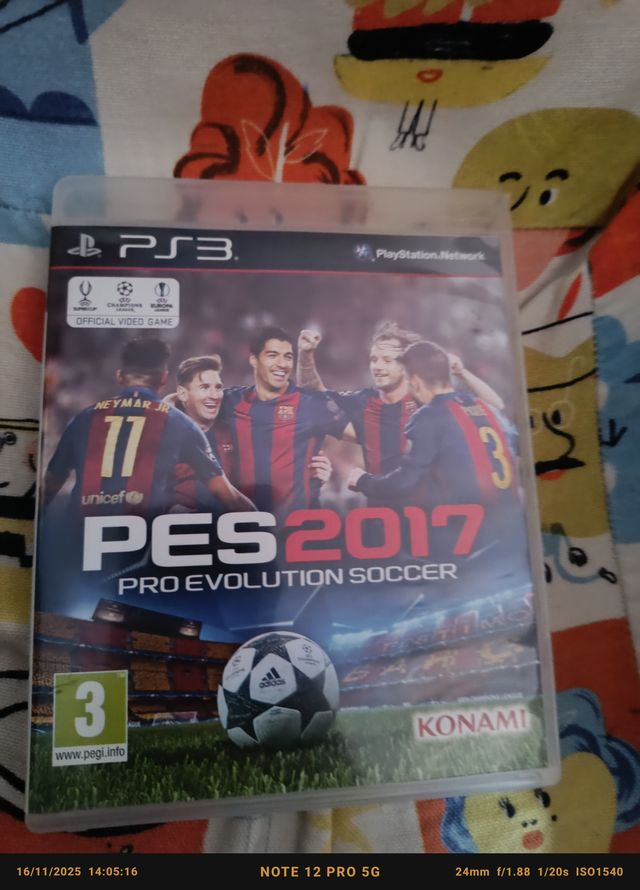PS3 PES 2017 Pro Evolution Soccer