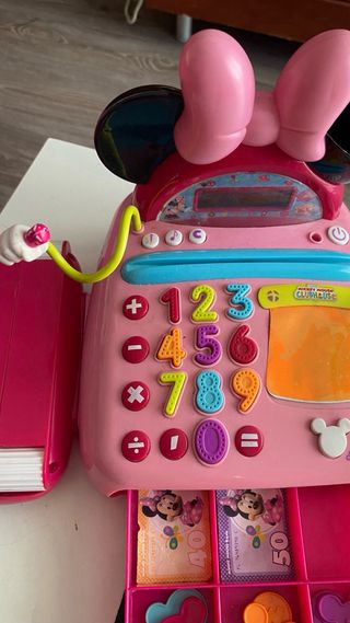 Caja Registradora Minnie Mouse Juguete