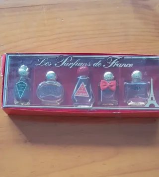 Set 5 Mini Perfumes Les Parfums de France