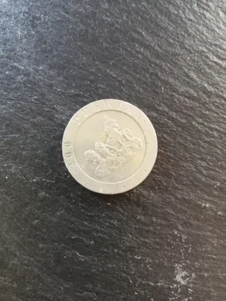 Moneda 200 pesetas 1990 Carlos I Juan