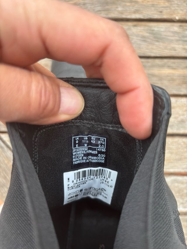 Stivaletti Clarks Orinoco2 Top Taglia 43