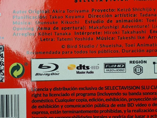 PACK DRAGON BALL SELECTAVISION BLURAY + FAIRY TAIL
