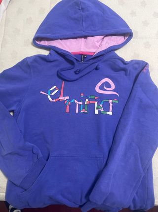 Sudadera Morada  Marca El Niño  Talla 10-12