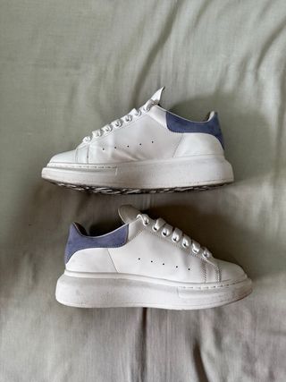 Alexander McQueen Zapatillas Blancas y Azules