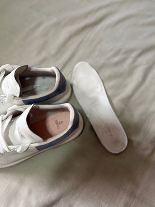 Alexander McQueen Zapatillas Blancas y Azules