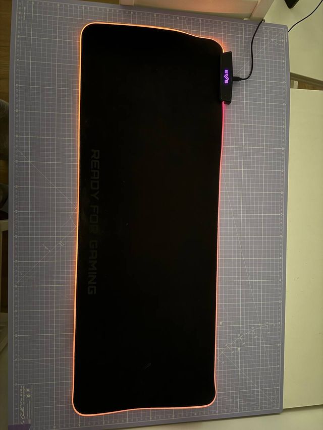 Tappetino da gaming EVS ESG P5 RGB XL