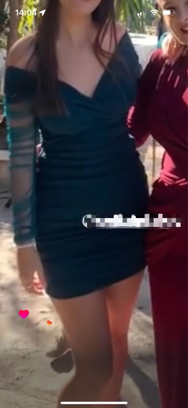 Vestido Sorellas verde botella