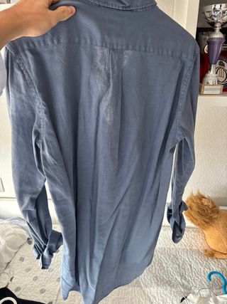 Camisa Polera Scalpers Azul Talla M