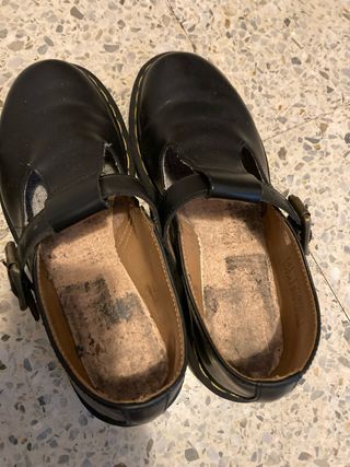 Merceditas Dr. Martens Polley Mary Jane Negro