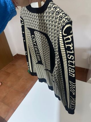 Jersey Dior Original Beige y Negro