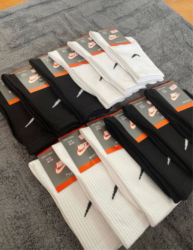 12 paia calzini Nike taglia 36-40