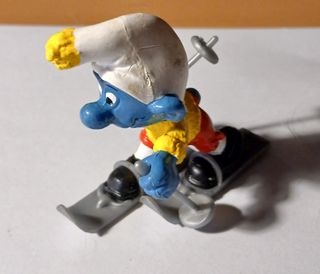 7 Pitufos Especiales Colección Años 70