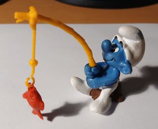 7 Pitufos Especiales Colección Años 70