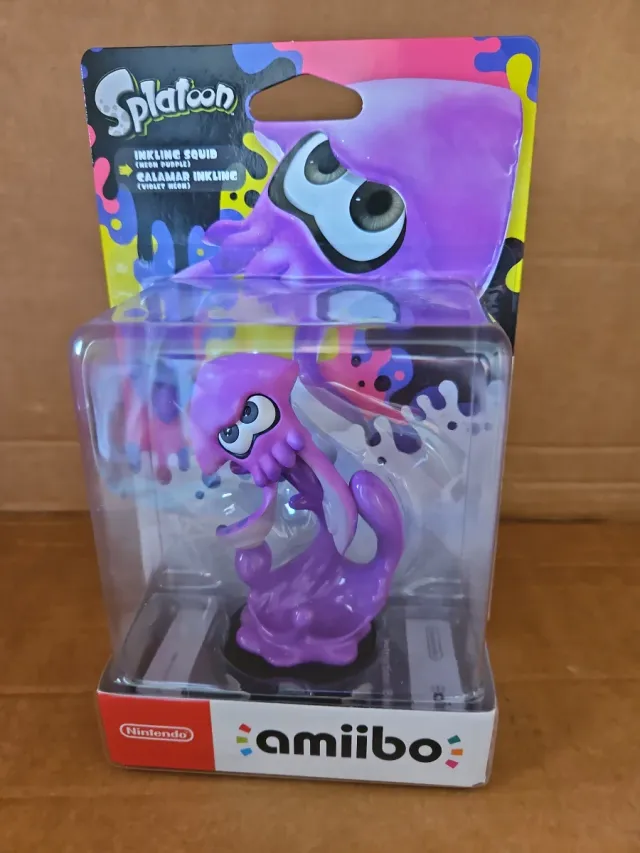 Amiibo Splatoon Calamar Morado