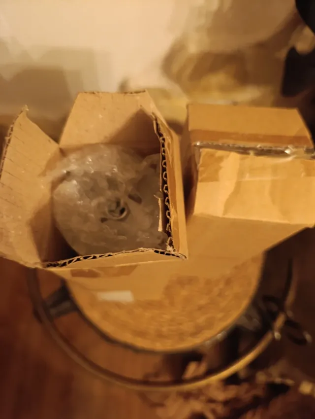 2 Portavelas navideños de pie en vidrio esmerilado