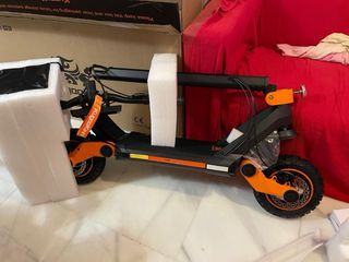 Patinete Eléctrico KugooKirin G3 Negro/Naranja