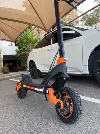 Patinete Eléctrico KugooKirin G3 Negro/Naranja