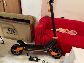 Patinete Eléctrico KugooKirin G3 Negro/Naranja