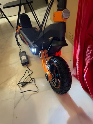 Patinete Eléctrico KugooKirin G3 Negro/Naranja