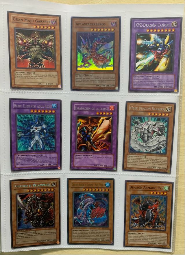 Colección Cartas Yu-Gi-Oh!