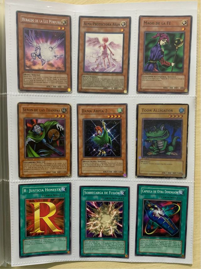 Colección Cartas Yu-Gi-Oh!
