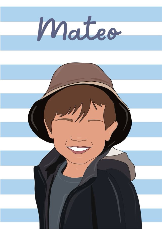 Ilustración minimalista pareja