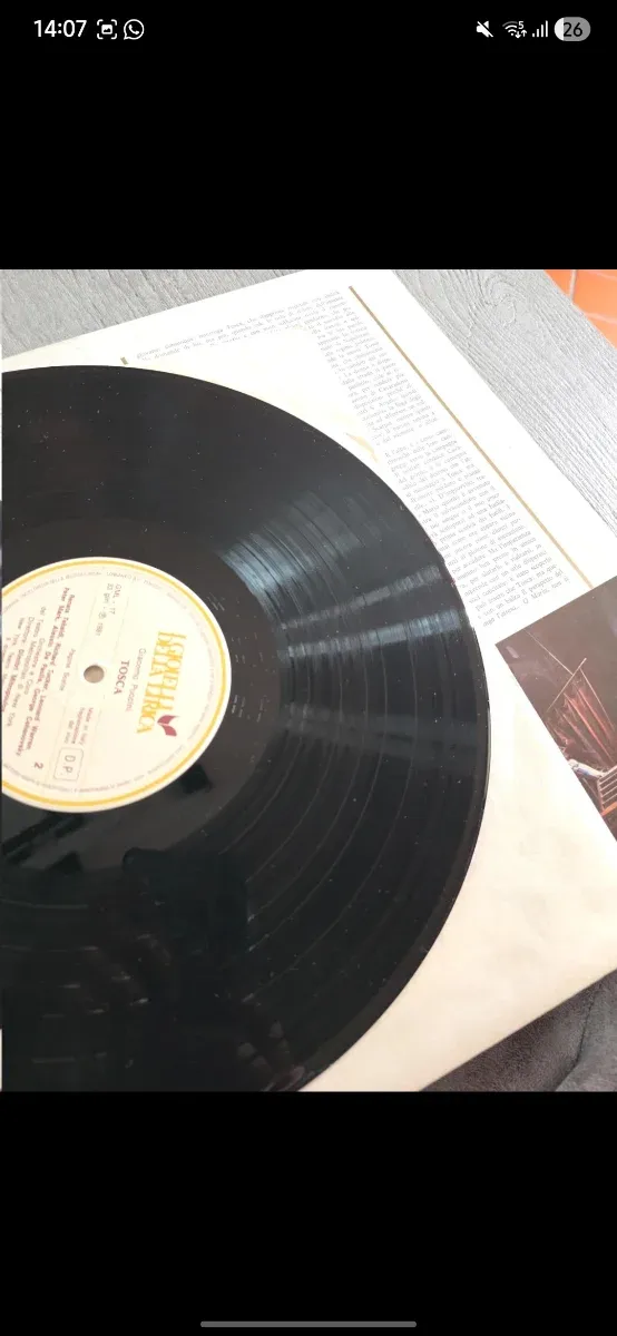 Tosca di Giacomo Puccini - Vinile