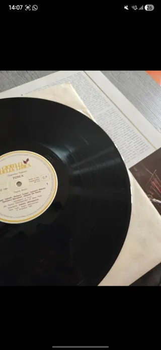 Tosca di Giacomo Puccini - Vinile