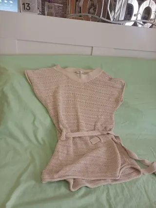 Vestido/Jersey Calvin Klein Beige Tejido