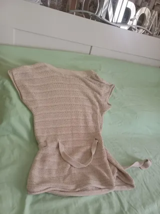 Vestido/Jersey Calvin Klein Beige Tejido