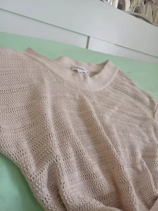 Vestido/Jersey Calvin Klein Beige Tejido