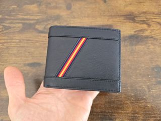 Cartera Billetera Bandera España Negra