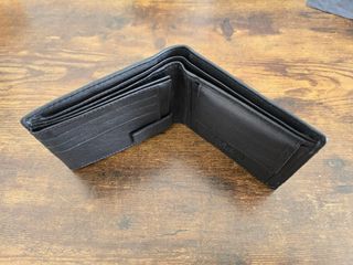 Cartera Billetera Bandera España Negra