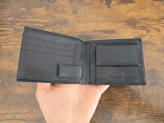 Cartera Billetera Bandera España Negra