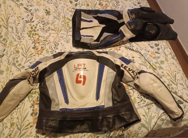 Traje de moto cuero LEVIOR