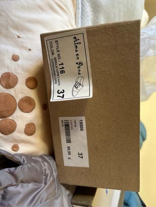 Zapatos Alma en Pena Marrones Piel Nuevos