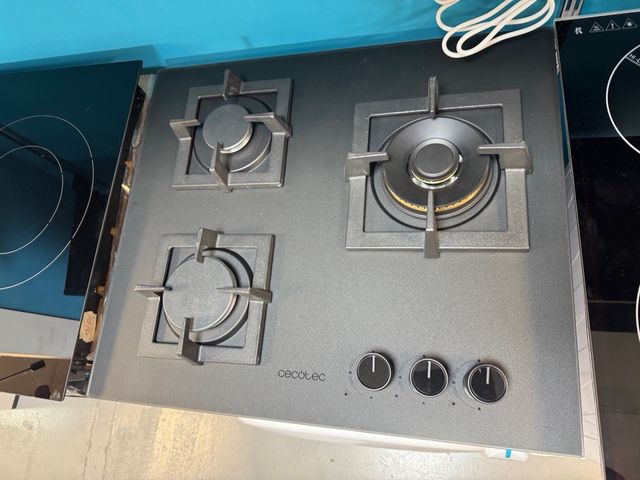 Placa de gás Cecotec 3 chamas 10,35Kw