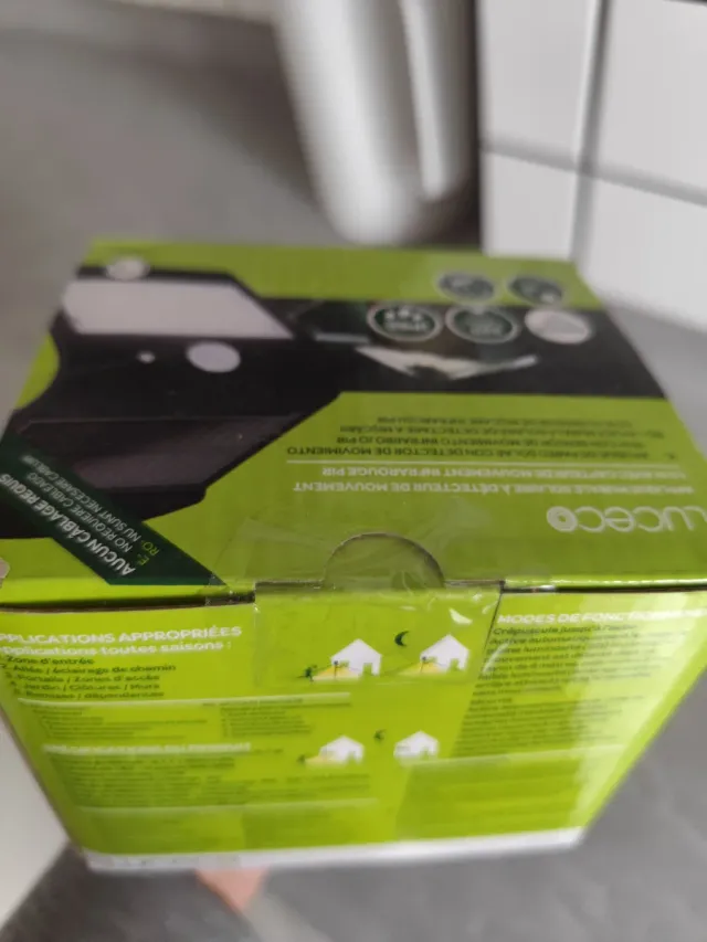 Luz Solar Exterior Luceco PIR