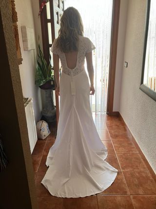 Vestido de Novia Boho blanco