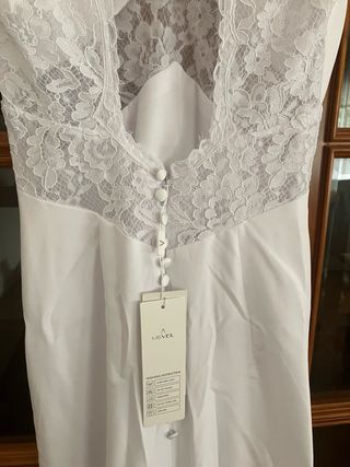 Vestido de Novia Boho blanco