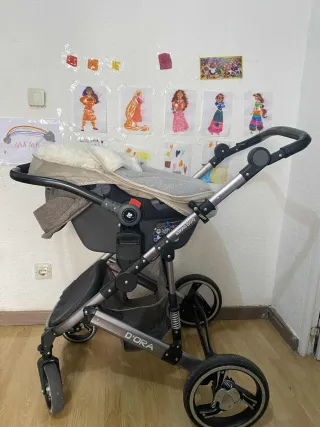 Carrito de bebé D'ORA Kikka Boo 2 en 1